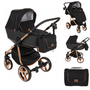 ADAMEX Reggio Special Edition Bronze - Бебешка количка 3 в 1